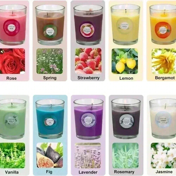 2 Howemon Scented Candles - Picture 2 of 6